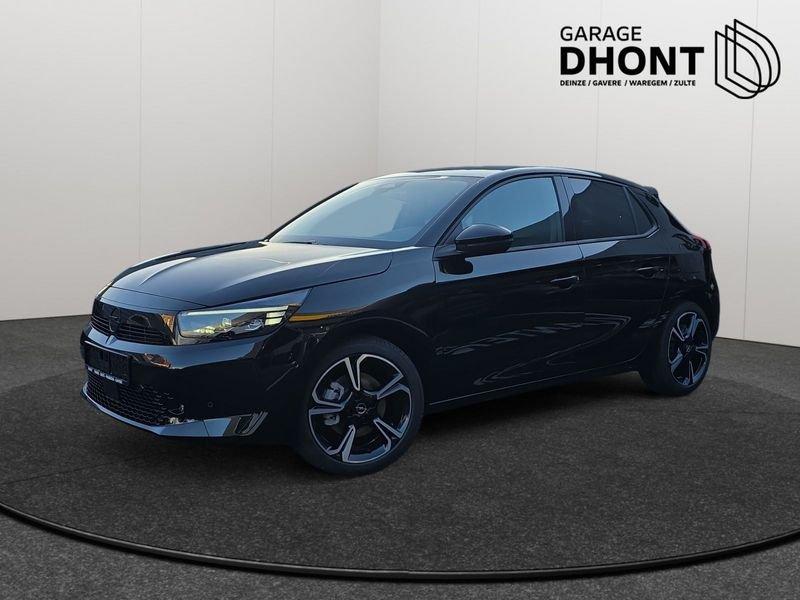 Opel Corsa Ultimate - 1.2 MHEV - Automaat - 110PK, Auto's, 1199 cc, Alcantara, Zwart, Bedrijf