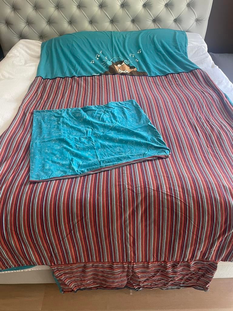 Dekbedovertrek Woody, Ophalen of Verzenden, Zo goed als nieuw, Dekbedovertrek