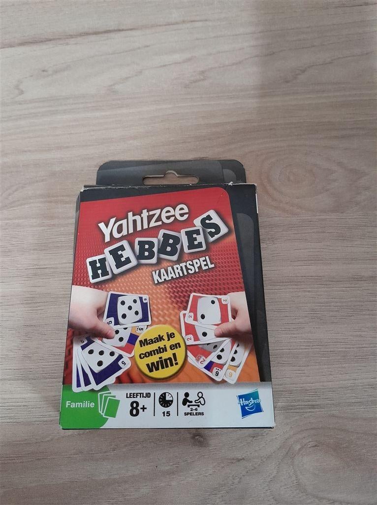 Yahtzee hebbes kaartspel - s3646, Verzenden, Zo goed als nieuw