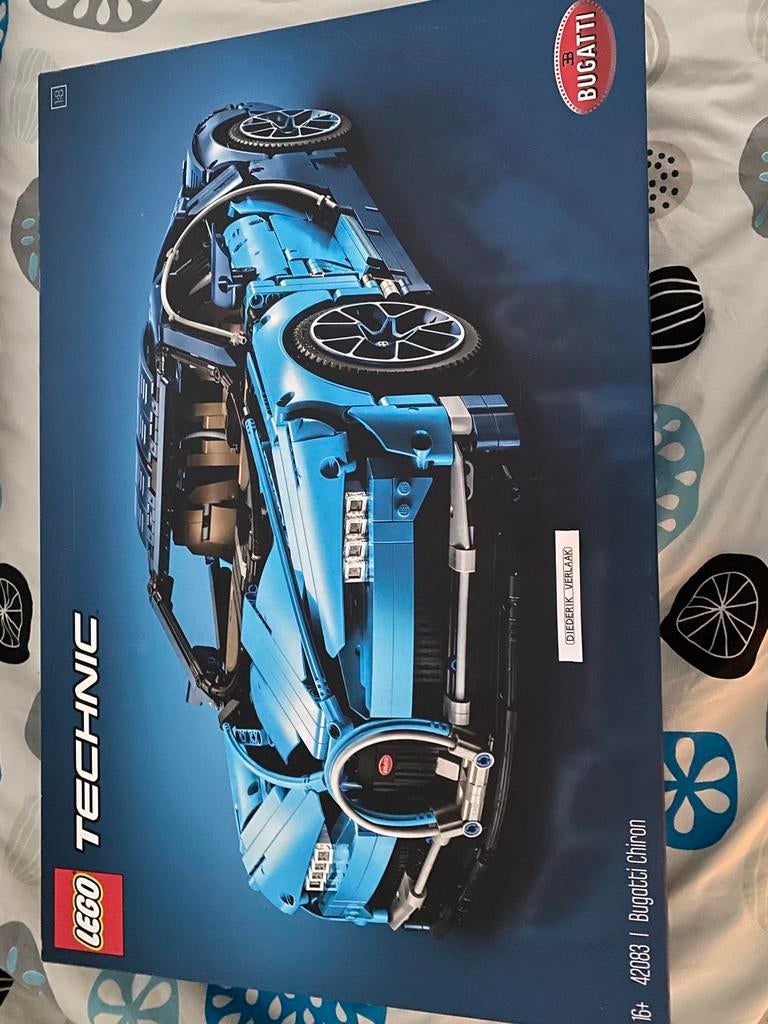 Lego Technic Bugatti chiron, Ophalen of Verzenden, Nieuw, Complete set, Lego
