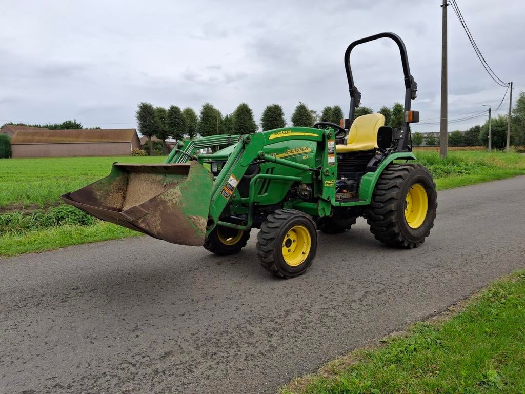 Tractor John Deere 2520 hydrostaat / 600H / baanpapieren, Ophalen