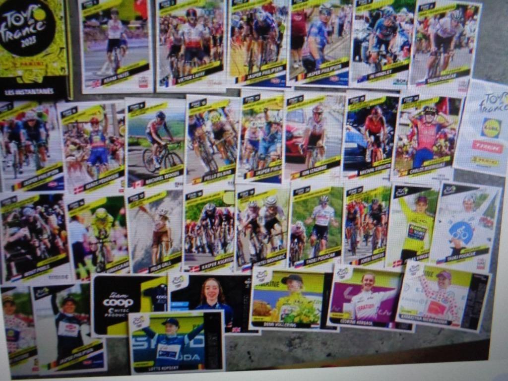 PANINI TOUR DE FRANCE 2023 31 stickers UPDATE, Verzenden, Nieuw