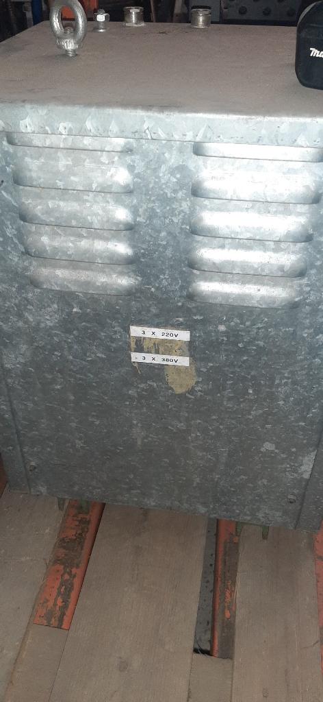 Transfo 380/220, Ophalen, Gebruikt
