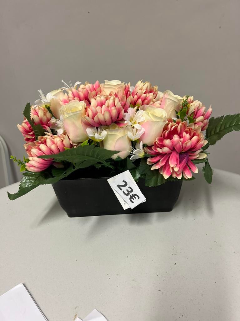 Zijden bloemstuk , nieuw !, Ophalen, Nieuw, Binnen