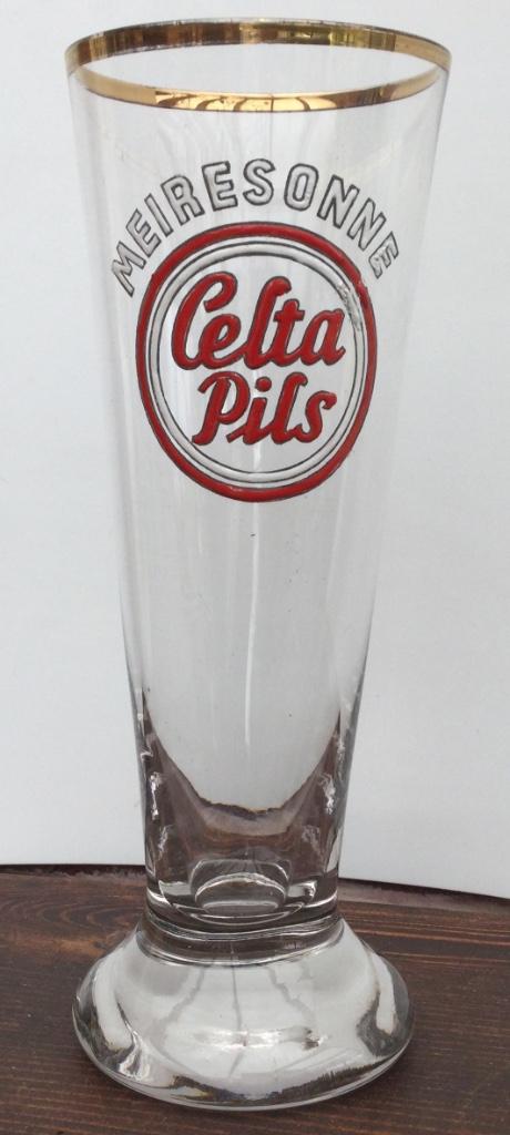 BIer brouwerij Meiresonne Gent Celta pils email, Verzamelen, Ophalen of Verzenden