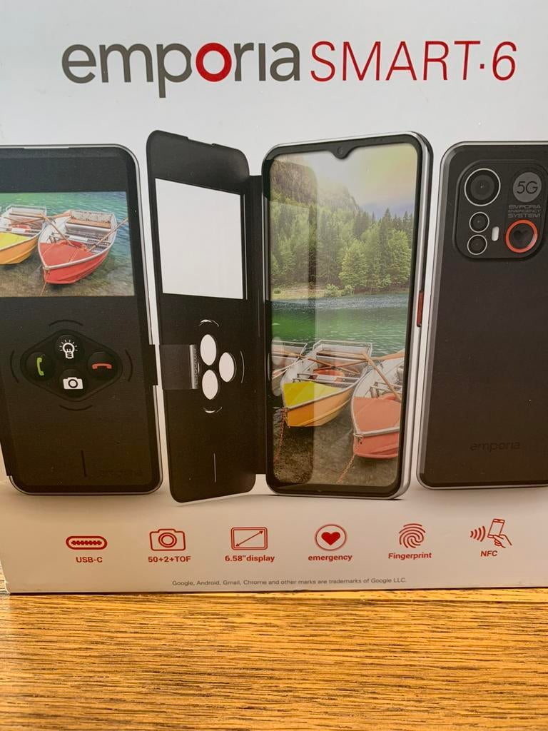 Emporia SMART 6, Télécoms, Téléphonie mobile | Accessoires & Pièces, Comme neuf, Enlèvement