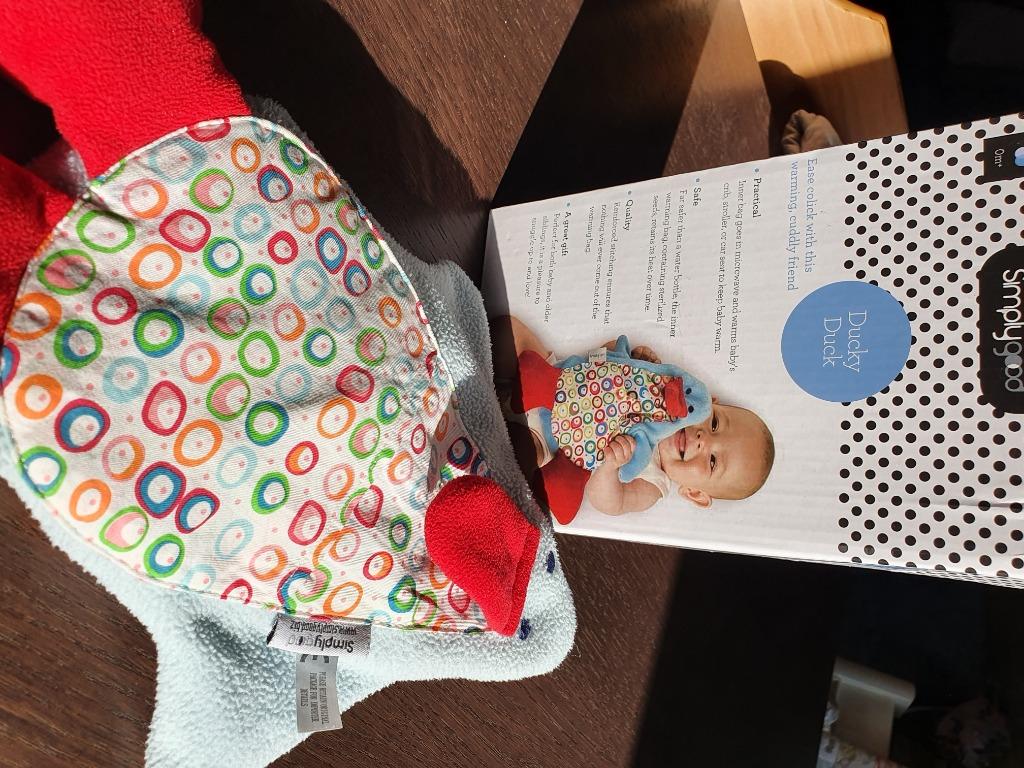 Ducky Duck = warmte - koude knuffel / warmtekussen, Ophalen, Gebruikt