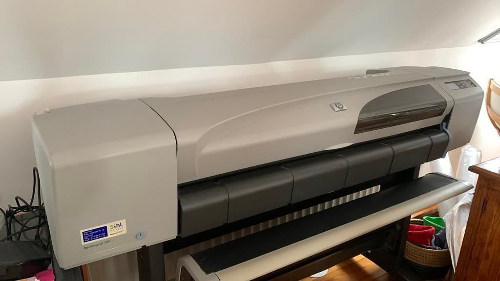 Plotter Hp 500, Computers en Software, Printers, Ophalen, Gebruikt, Printer, Hp