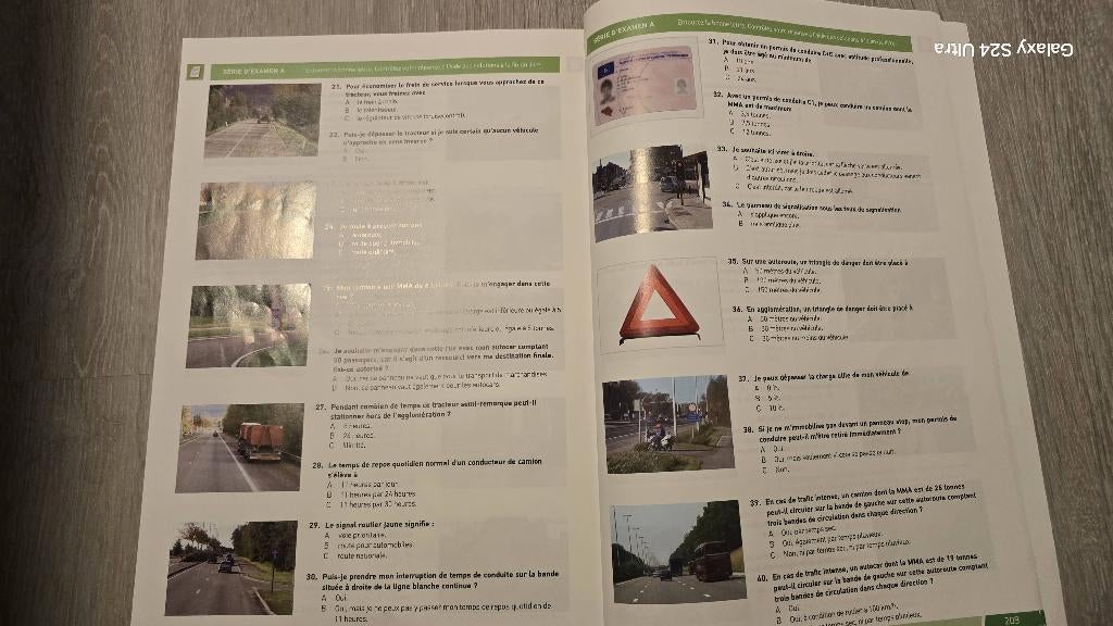 Permis de conduire ,guide theorique pour camion et bus, Enlèvement, Neuf, Livre theorie de camion et bus praparation pour examain