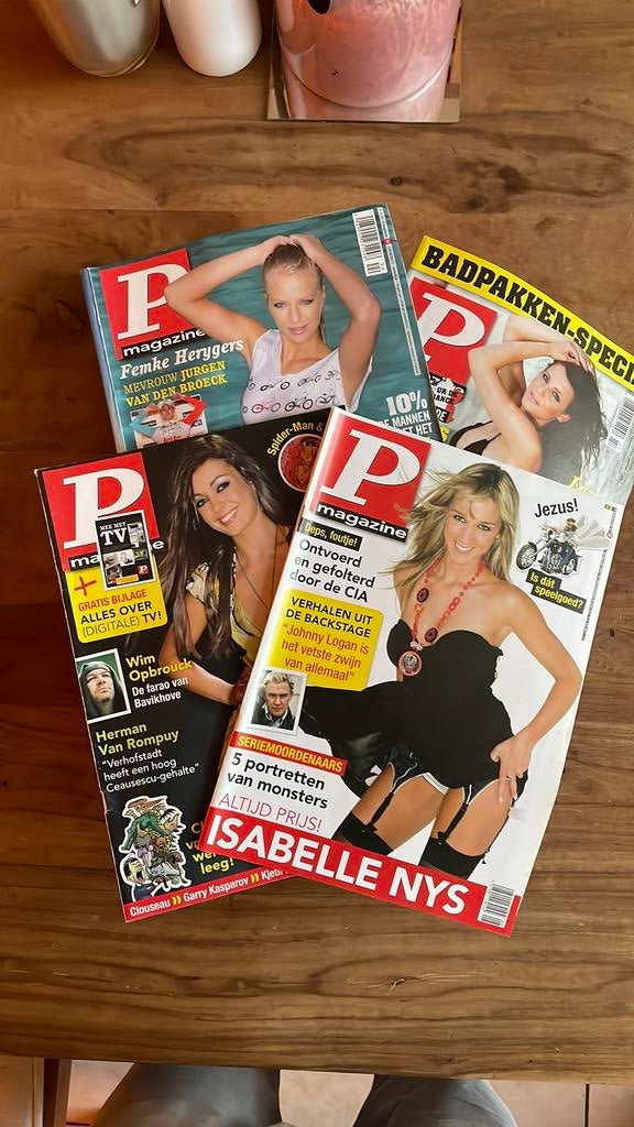 P magazines, Boeken, Tijdschriften en Kranten, Ophalen of Verzenden, Gelezen