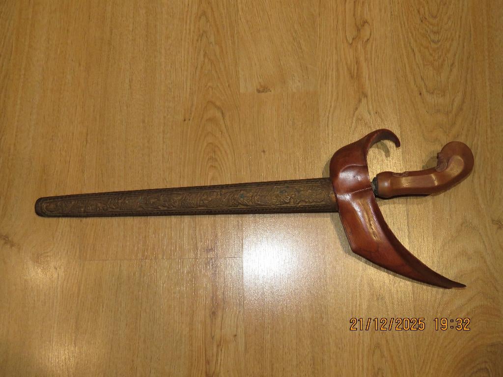 Croix indienne avec fourreau, Collections, Enlèvement ou Envoi, Armée de terre, Couteau ou Poignard