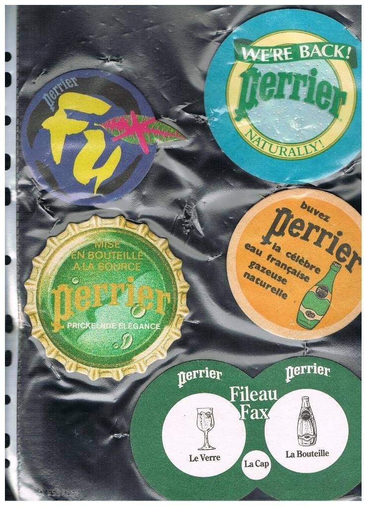 COUSSINETS EN FEUTRE PERRIER, Envoi, Neuf, Sous-bock