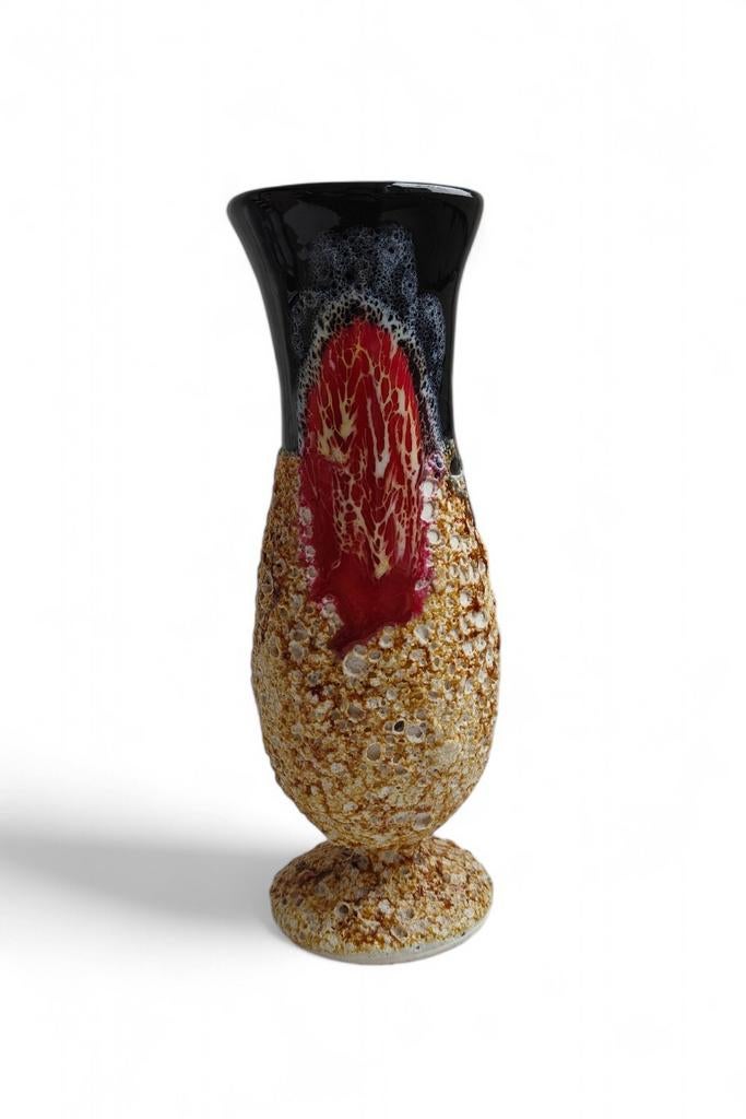 Vase en céramique émaillée années 60, Antiquités & Art, Antiquités | Vases, Enlèvement ou Envoi
