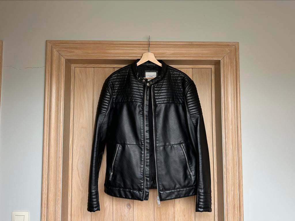 Lederen Jacket | Jack&Jones, Ophalen of Verzenden