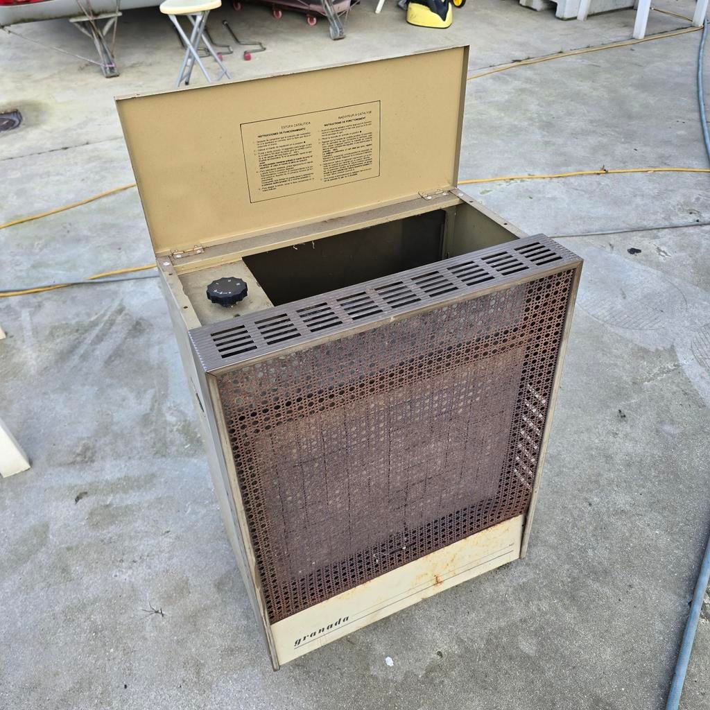 Verwarming chauffage gas werfkeet foodtruck bouw veranda 25€, Ophalen, Zo goed als nieuw