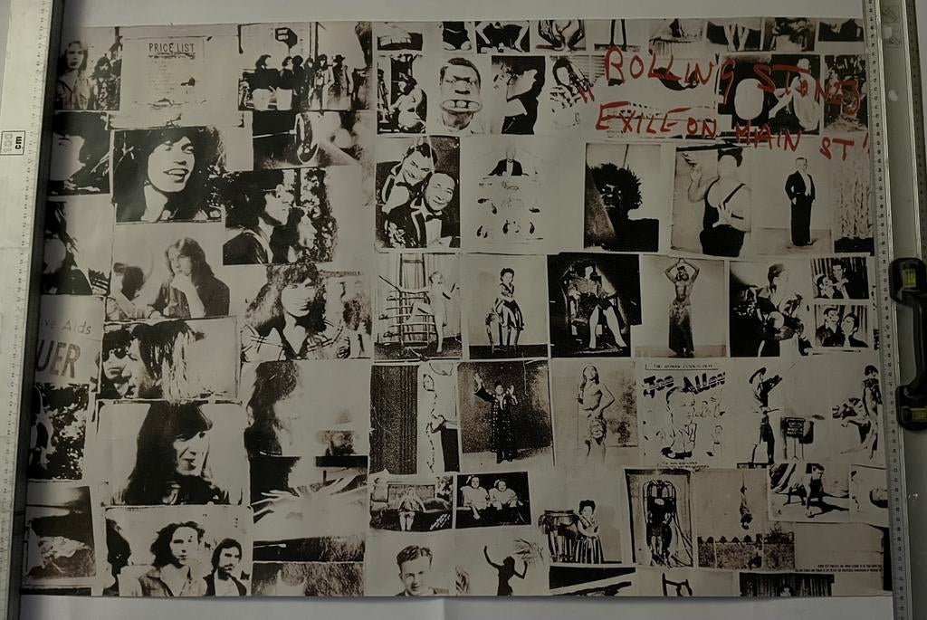 ROLLING STONES EXILE ON MAIN ST” POSTER, Ophalen, Zo goed als nieuw