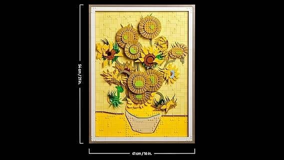LEGO Art | Vincent van Gogh | Tournesols | LEV GRATUIT, Neuf, -, Ensemble complet, LEGO