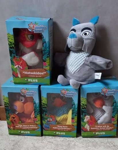 fabeltjeskrant handpoppen nieuw in doos, Enlèvement ou Envoi, Comme neuf