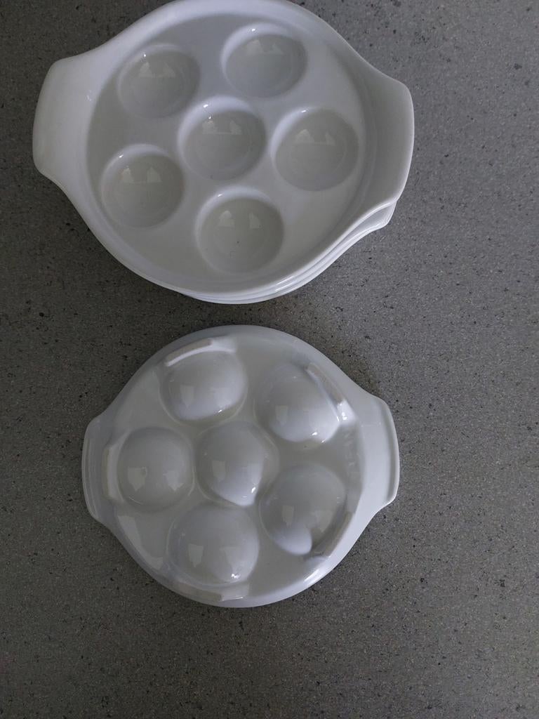 4 escargot schoteltjes, Huis en Inrichting, Ophalen of Verzenden