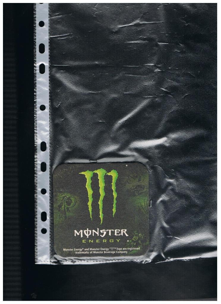 FEUTRE MONSTER ENERGY, Envoi, Neuf, Sous-bock