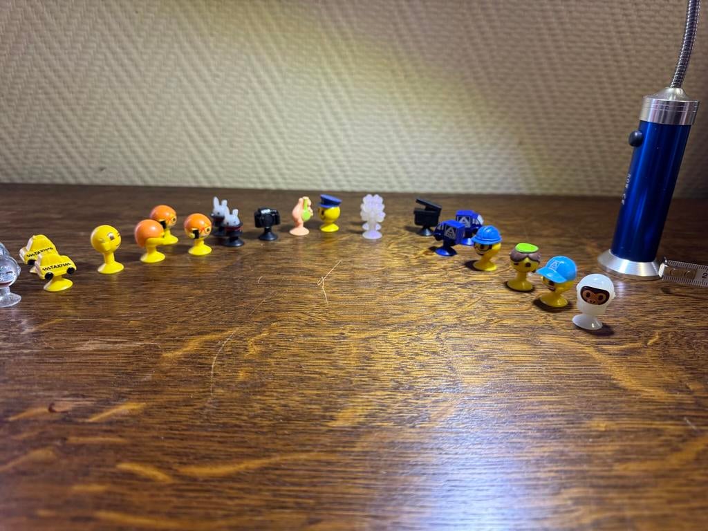 22 losse Emoji poppetjes ALDI 2024, Aldi, Ophalen of Verzenden