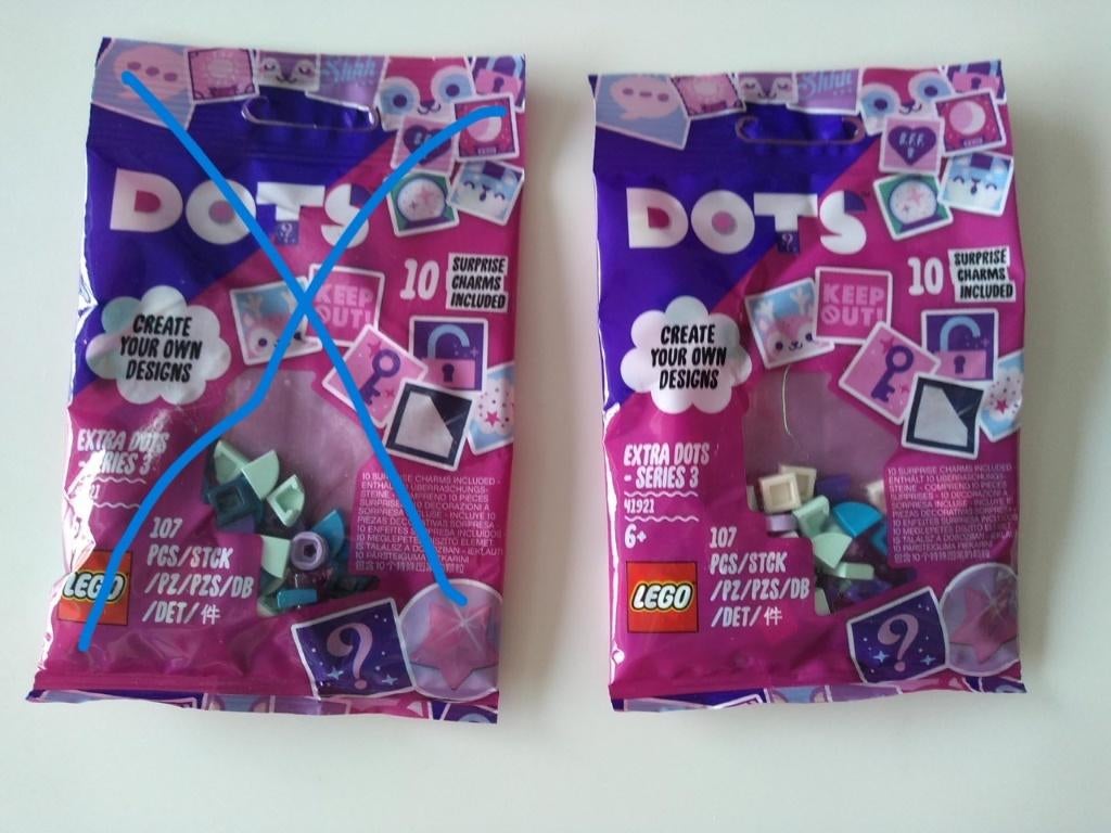 nieuw zakje lego dots 41921 serie 3, Ophalen of Verzenden, Nieuw, Complete set, Lego