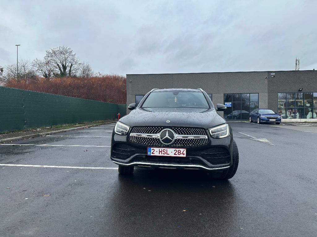 Mercedes GLC 300 de diesel hybride 2021, Auto's, Automaat, Zwart, GLC, Particulier