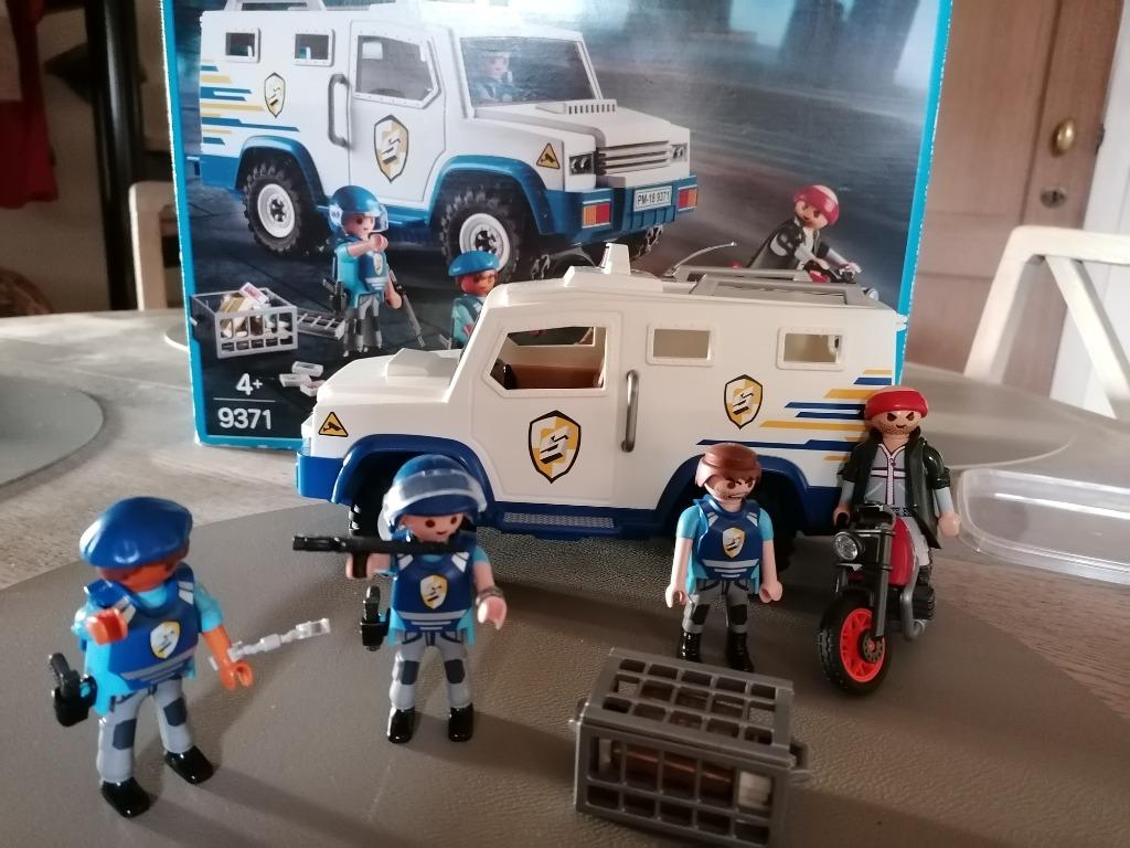 politieauto, Kinderen en Baby's, Speelgoed | Playmobil, Ophalen, Zo goed als nieuw