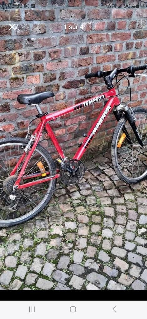 Vélo homme Minerva 26p, Vélos & Vélomoteurs, Enlèvement, Utilisé