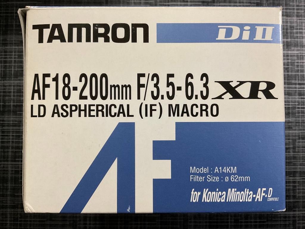 FOTOGRAFIE - Tamron AF 18-200 mm F/3.5-6.3 XR Di II, Enlèvement ou Envoi, Utilisé