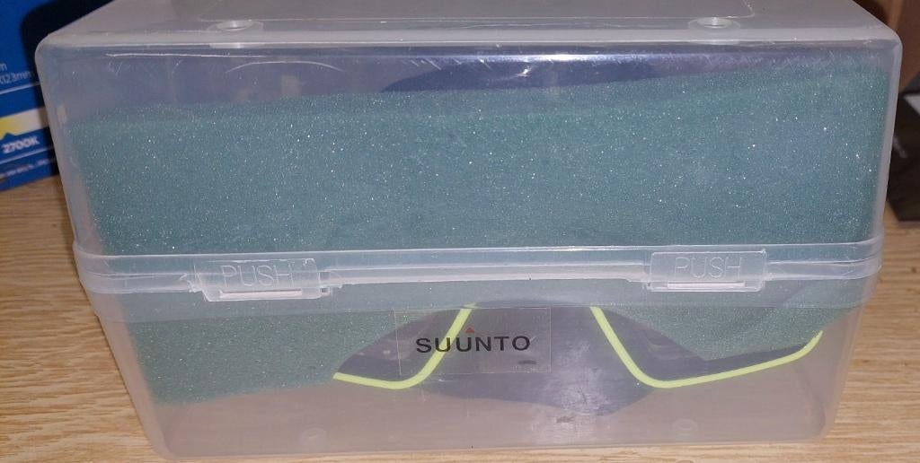 Suunto LOOK duikmasker groen/zwart – duikbril PERFECTE STAAT, Ophalen of Verzenden, Zo goed als nieuw, Duikbril of Snorkel