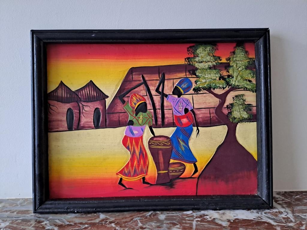 Peinture africaine, Enlèvement
