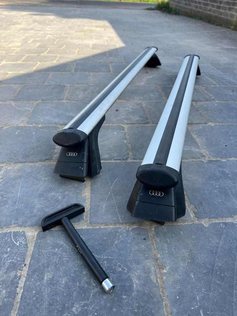 Originele audi a4 avant dakdragers, Auto diversen, Dakdragers, Ophalen, Zo goed als nieuw