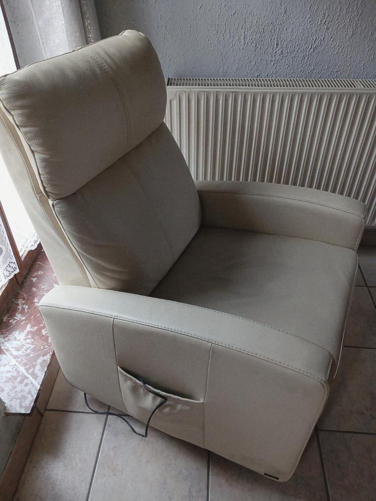 Fauteuil relax électrique, Enlèvement, Cuir