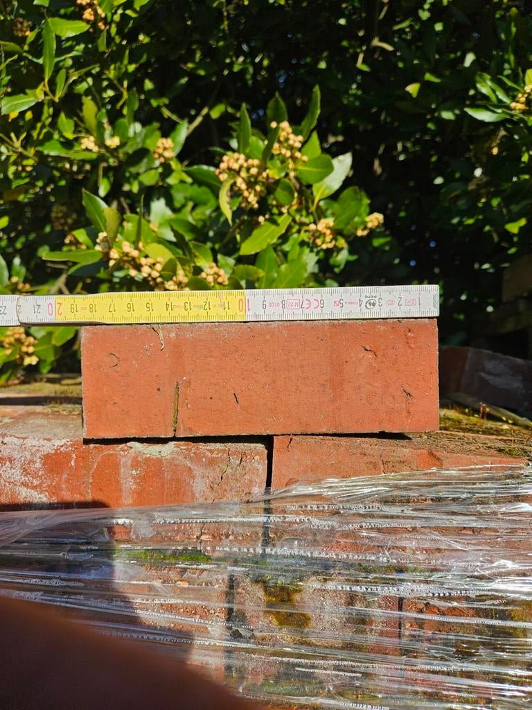 Recupe baksteen, Ophalen, Bakstenen