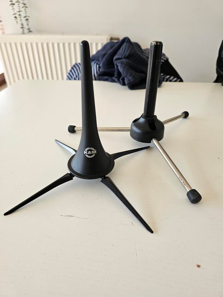 Prima klarinet standaard van Konig & Meyer. Mooi opvouwbare, Muziek en Instrumenten, Standaarden, Ophalen of Verzenden, Klarinet