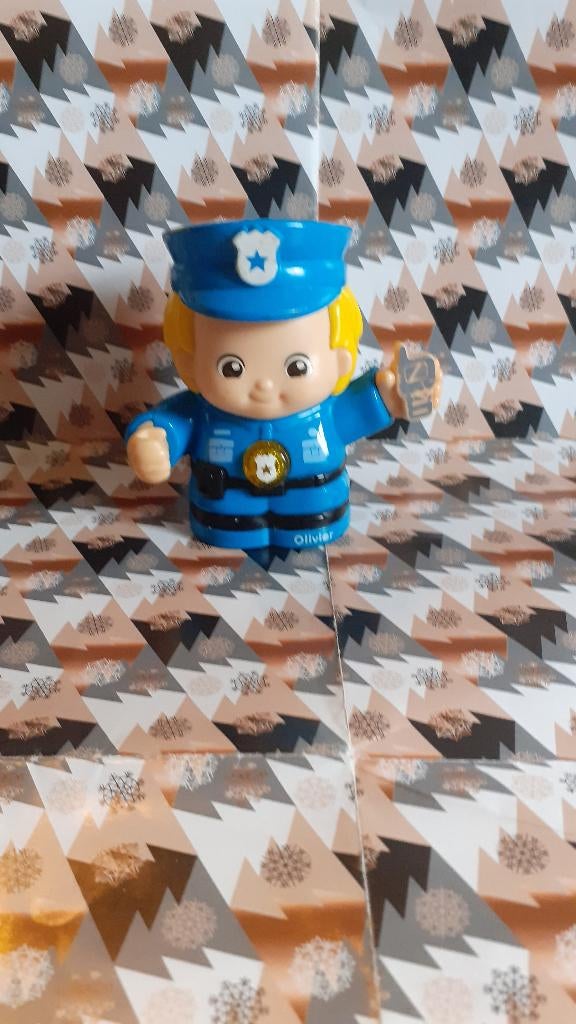 figurine interactive vteck olivier le policier sans moto, Enfants & Bébés, Enlèvement ou Envoi, Utilisé, 2 à 4 ans