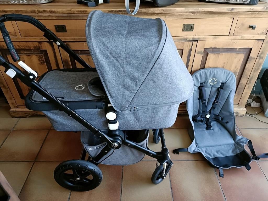 Kinderwagen Bugaboo 3-in-1 inclu accessoires en maxi-cosi, Kinderen en Baby's, Kinderwagens en Combinaties, Zo goed als nieuw