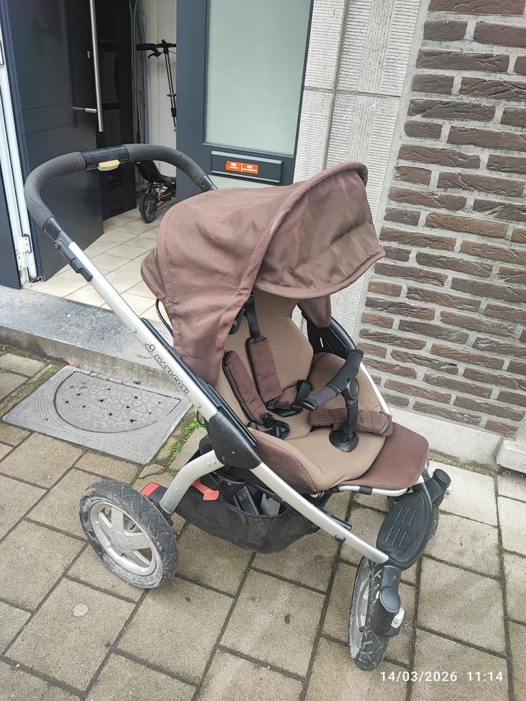 Maxicosi mura marron baby kinderwagen, Ophalen