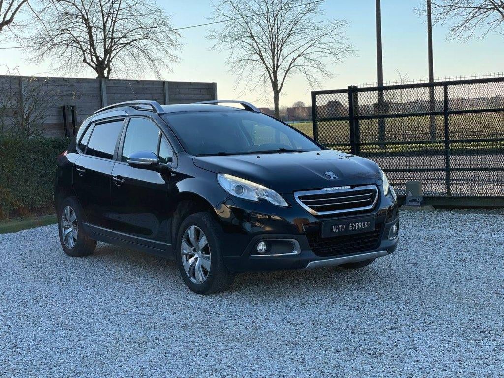 Peugeot 2008/1.2 Benzine/Clima/Navi/Cruise/Garantie/***, Auto's, Peugeot, 1199 cc, Zwart, Grijs, MyCar