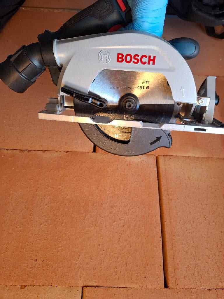 BOSCH cirkelzaag 18v, Ophalen, Zo goed als nieuw, Cirkelzaag, Bosch Professional