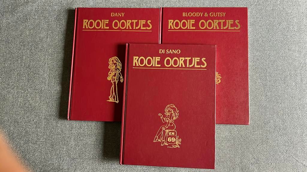 Rooie oortjes : 3 albums, Boeken, Stripverhalen, Ophalen of Verzenden, Zo goed als nieuw