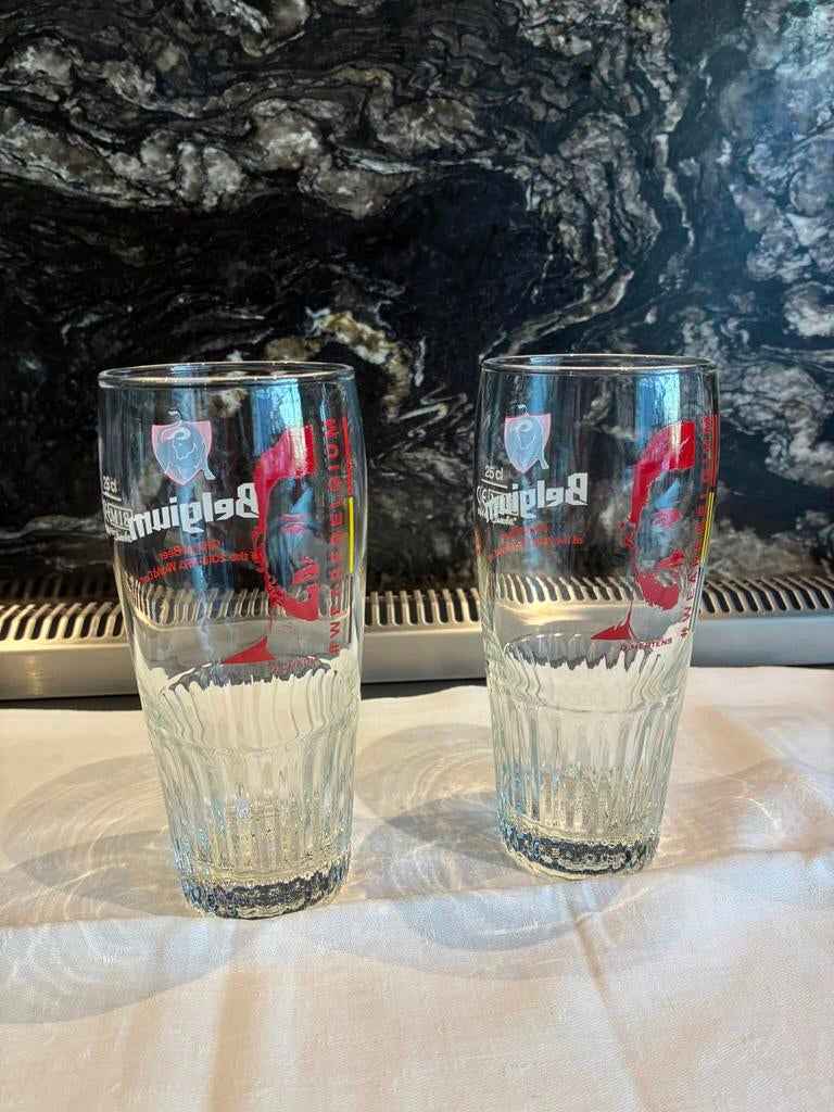 2 glazen, official beer 2018 Fifa world cup,, Ophalen, Nieuw