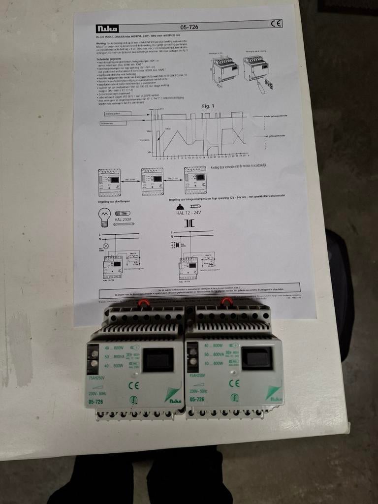 Dimmer, Doe-het-zelf en Bouw, Elektriciteit en Kabels, Ophalen