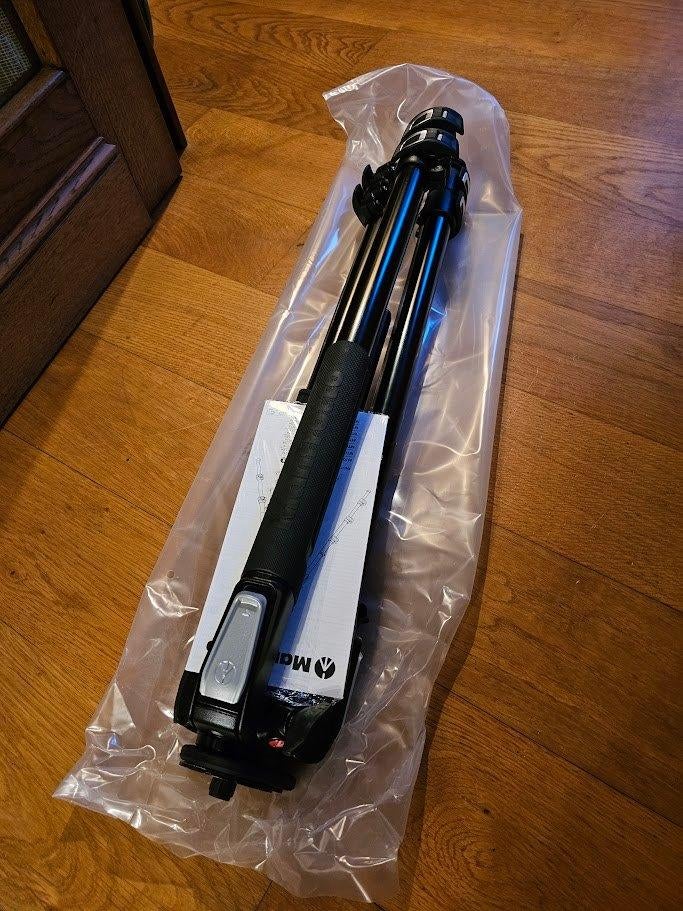 Manfrotto MT055XPRO3 Statief/Tripod, Ophalen of Verzenden, Nieuw, 150 tot 175 cm, Driepoot