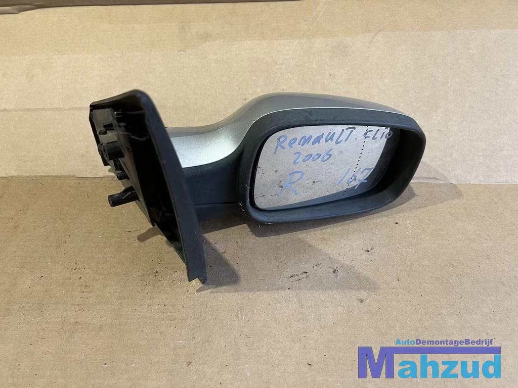 RENAULT CLIO 3 Grijs TED69 rechts spiegel buitenspiegel, Auto-onderdelen, Spiegels, Renault, Gebruikt