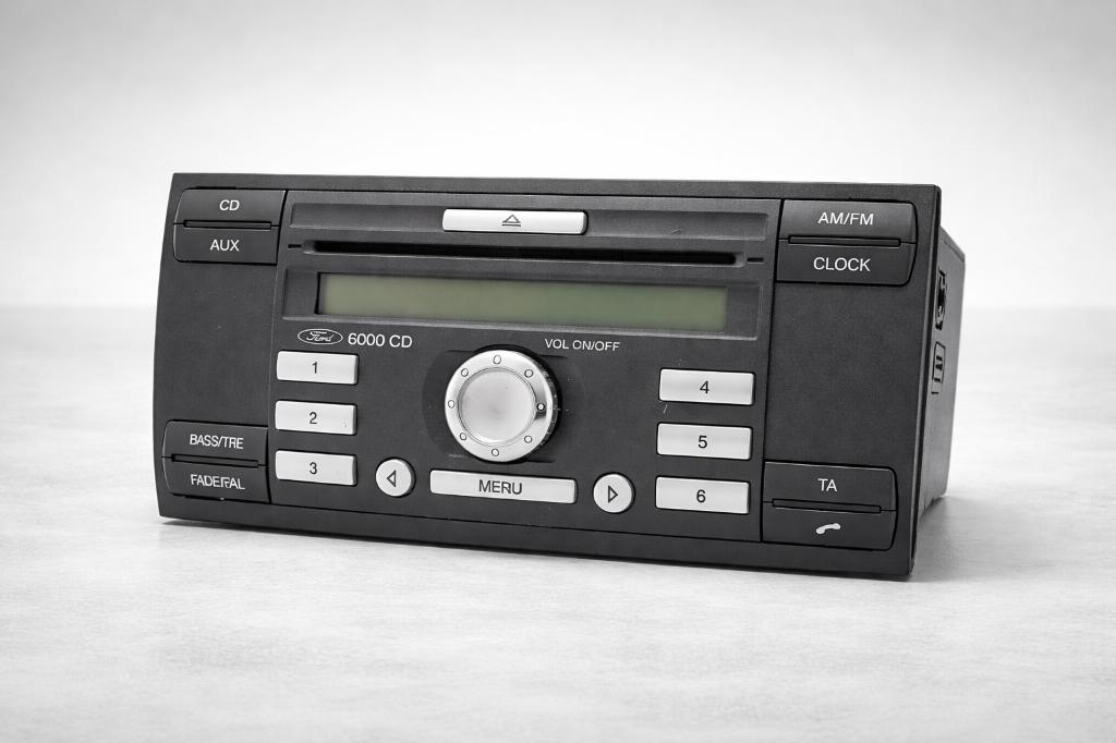 Ford Focus MK2 radio 6000 CD met code werkend, Enlèvement ou Envoi, Utilisé