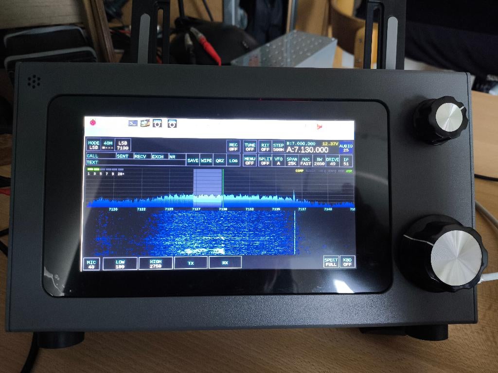 Sbitx V3 SDR zendontvanger met 7" touchscreen, Telecommunicatie, Ophalen of Verzenden, Zo goed als nieuw, Zender en Ontvanger