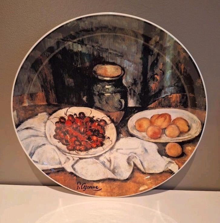 Decoratief porseleinen bord van Paul Cézanne - Jubilart, Ophalen of Verzenden