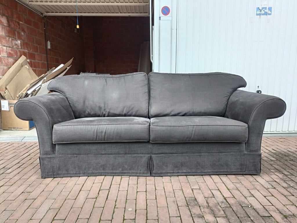 Zetel antraciet, Huis en Inrichting, Zetels | Zetels, Ophalen, Stof